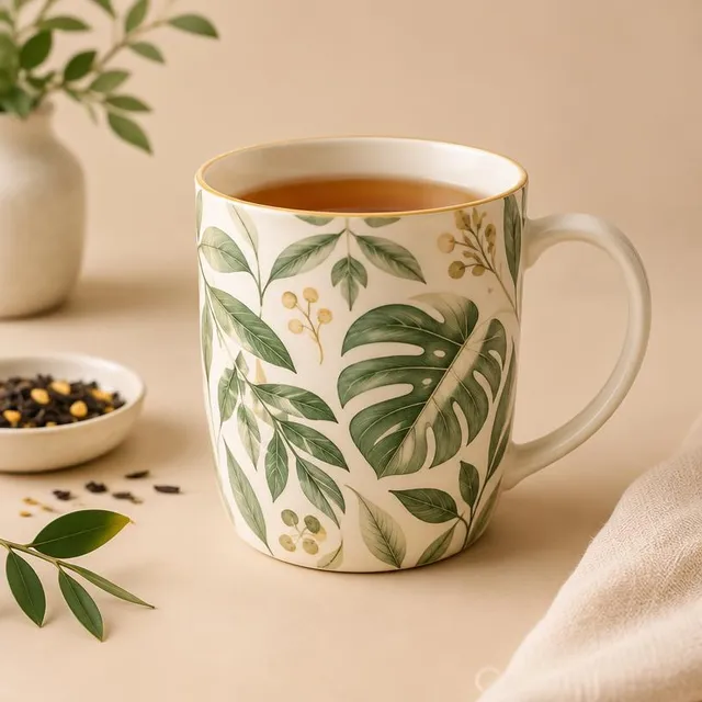 Caneca Botânica para Chá 400 ml