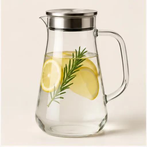 Jarra de Vidro com Tampa 1,5 L